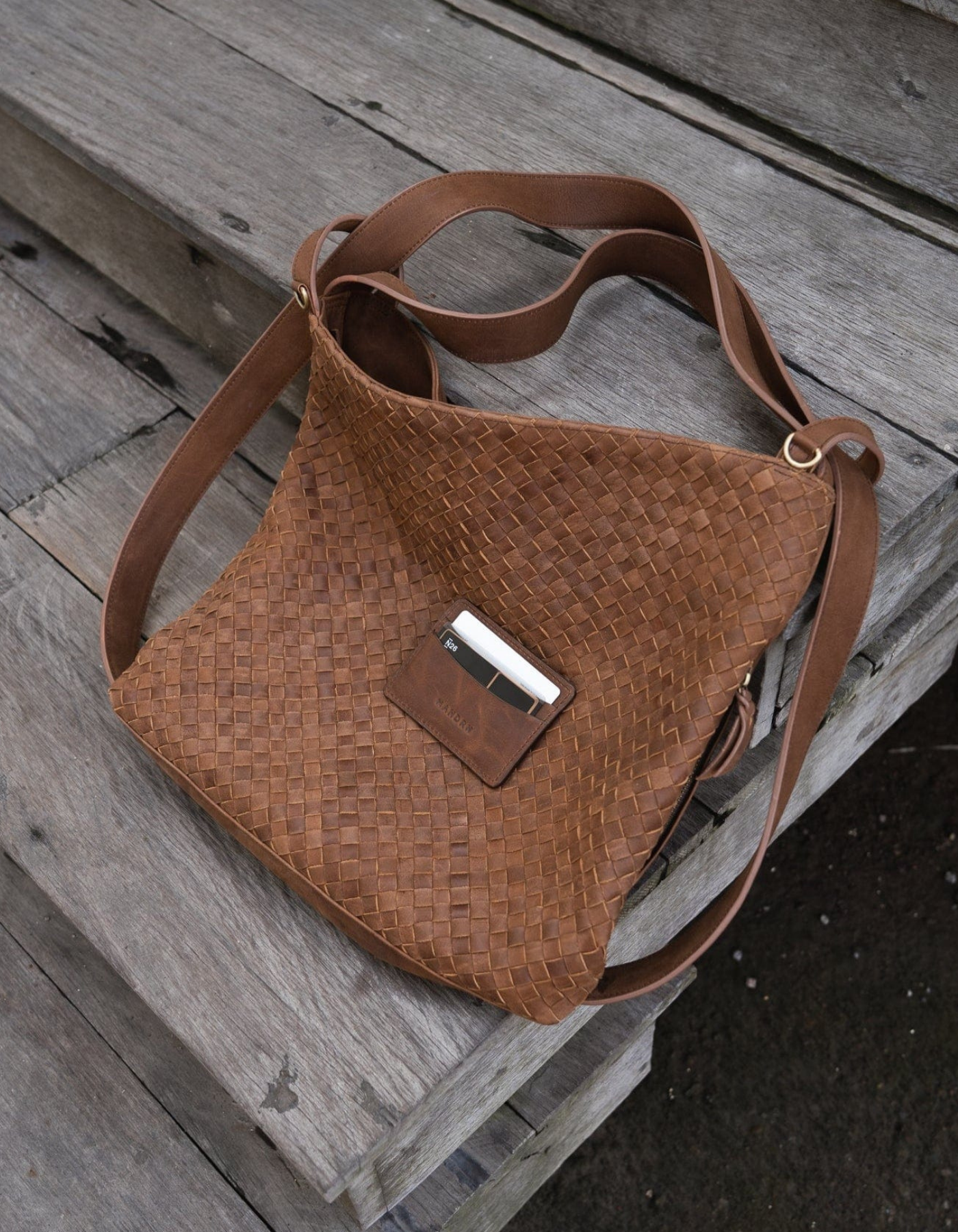 Cardholder - Saddle (Dark)