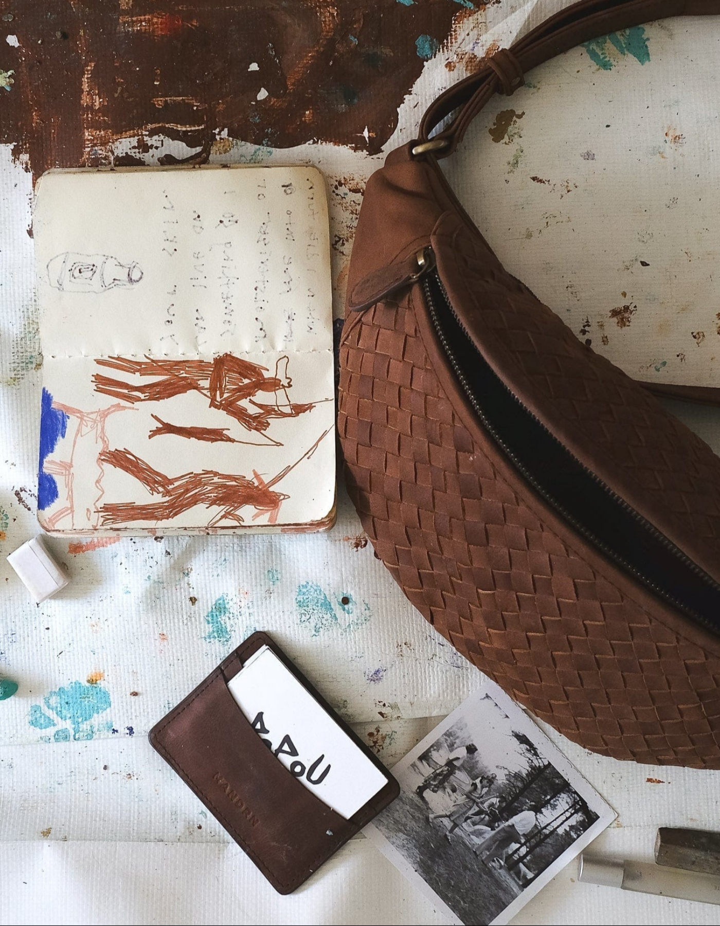 Cardholder - Saddle (Dark)