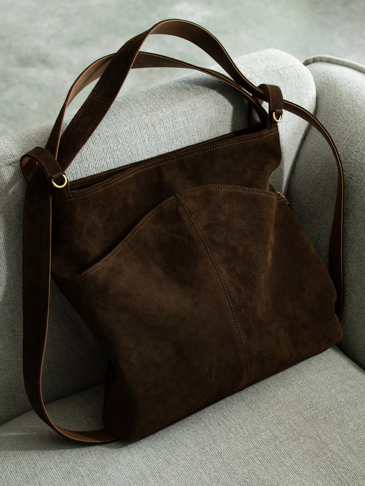 Evra - Espresso Suede