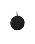 Woven Rover Circle Pouch - Black