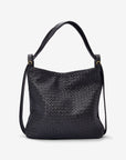 Woven Evra Tote - Black