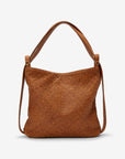 [PRE-ORDER] Woven Evra Tote - Saddle (Light)