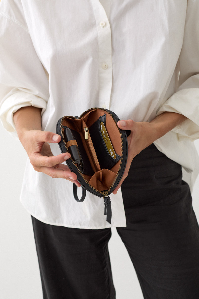 Wedge Wallet - Black