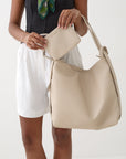 Woven Evra Tote - Bone