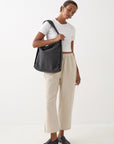 Woven Evra Tote - Black