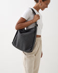 Woven Evra Tote - Black