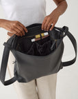 Woven Evra Tote - Black