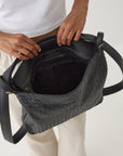 Woven Evra Tote - Black