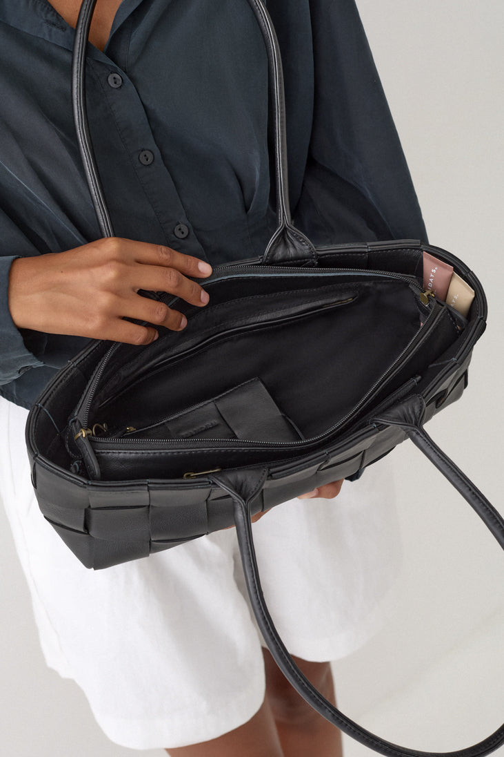 Woven Rosalie - Black