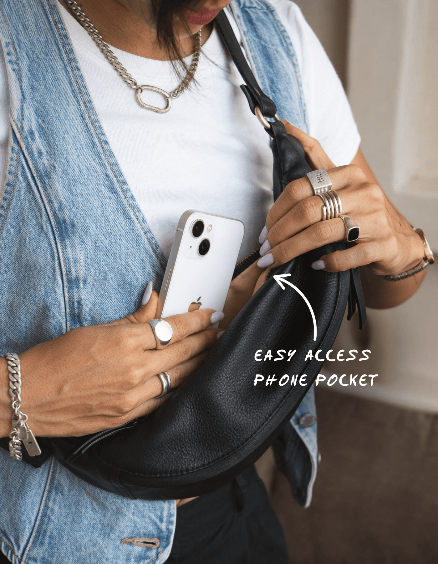 Mandrn Atlas - Black Fanny Pack