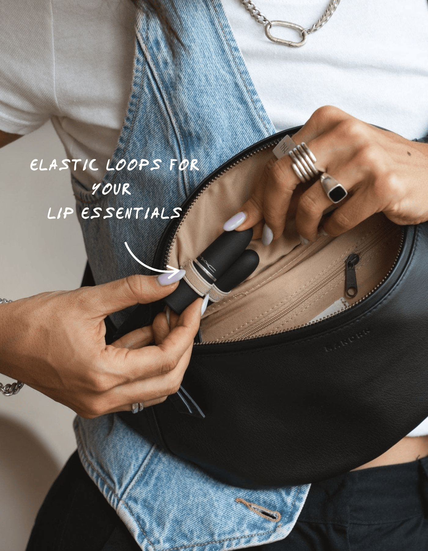 Mandrn Atlas - Black Fanny Pack