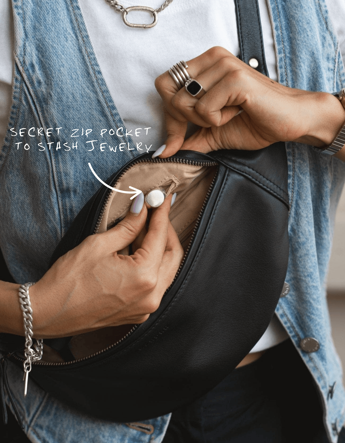 Mandrn Atlas - Black Fanny Pack