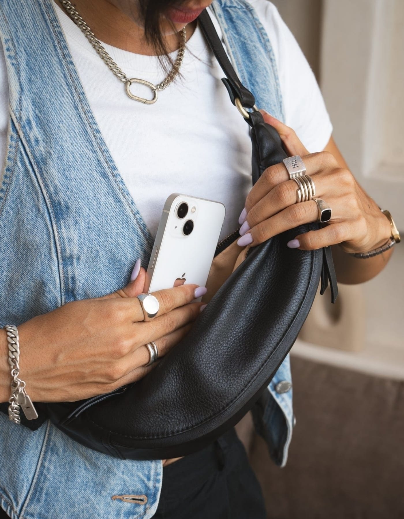 Mandrn Atlas - Black Fanny Pack