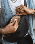 Mandrn Atlas - Black Fanny Pack