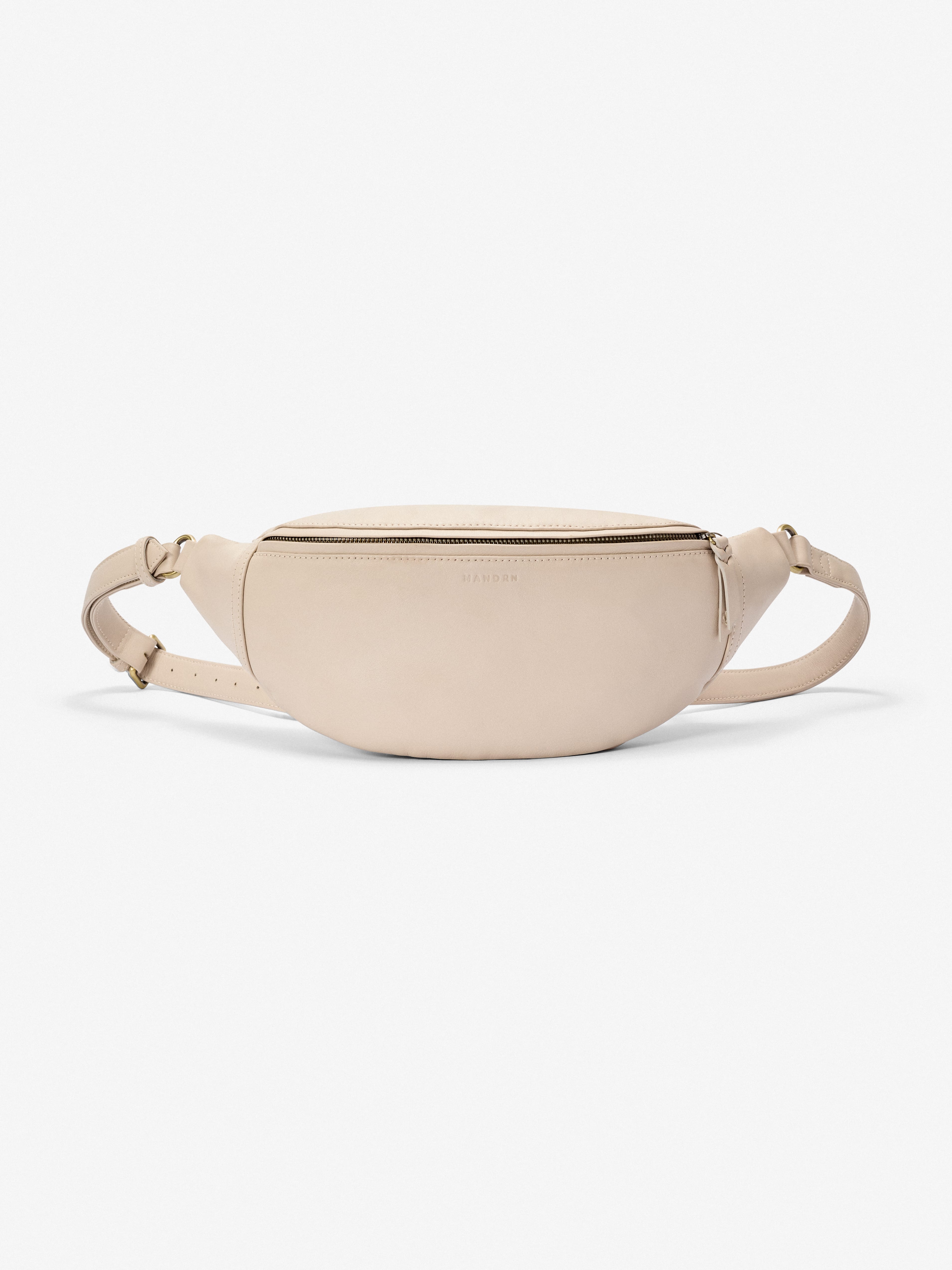 MANDRN | The Atlas- Bone Leather Fanny Pack