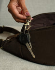 Mandrn Atlas - Espresso Suede Fanny Pack
