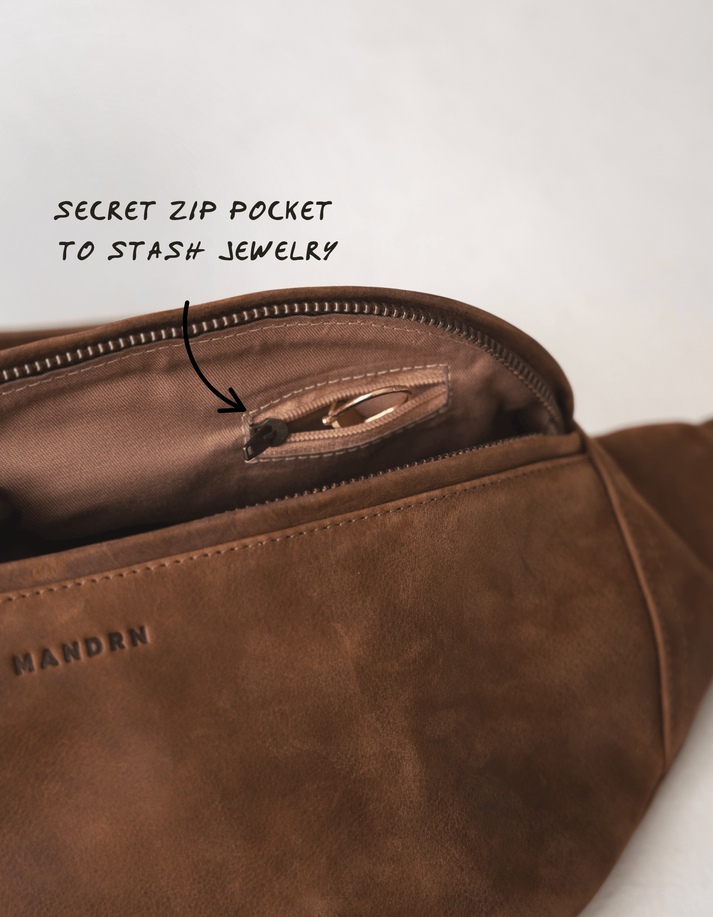 Mandrn Atlas - Saddle (Dark) Fanny Pack