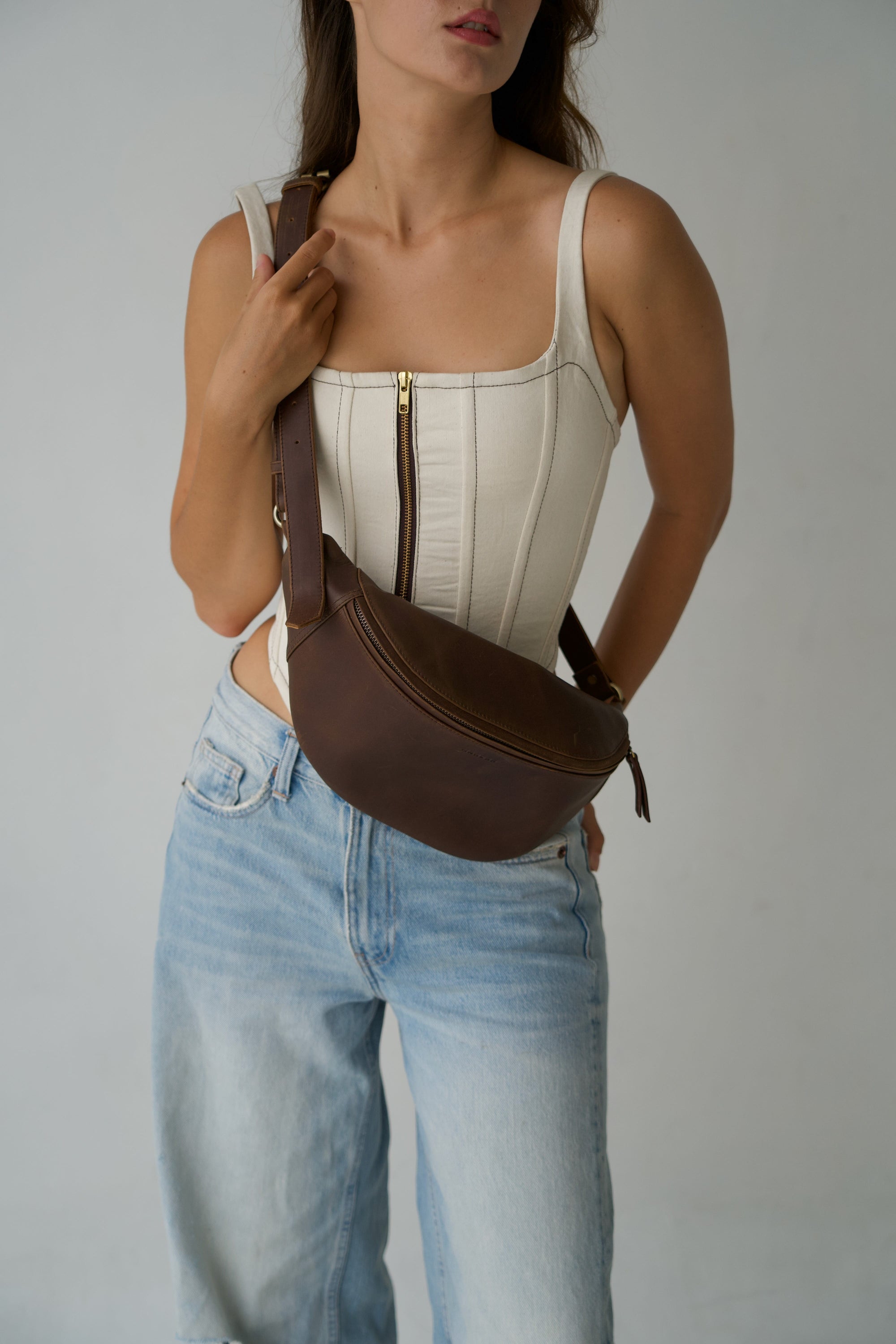 Mandrn Atlas - Saddle (Dark) Fanny Pack