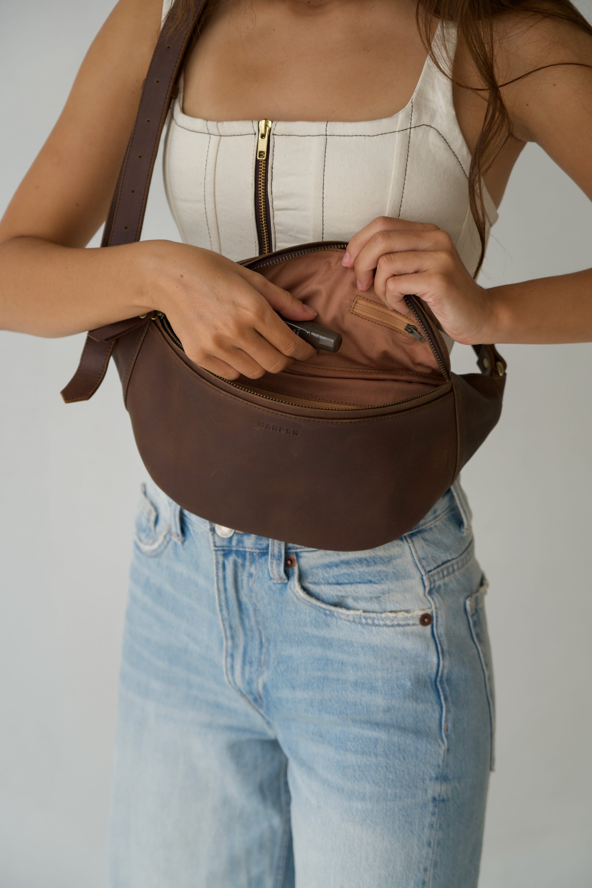 Mandrn Atlas - Saddle (Dark) Fanny Pack