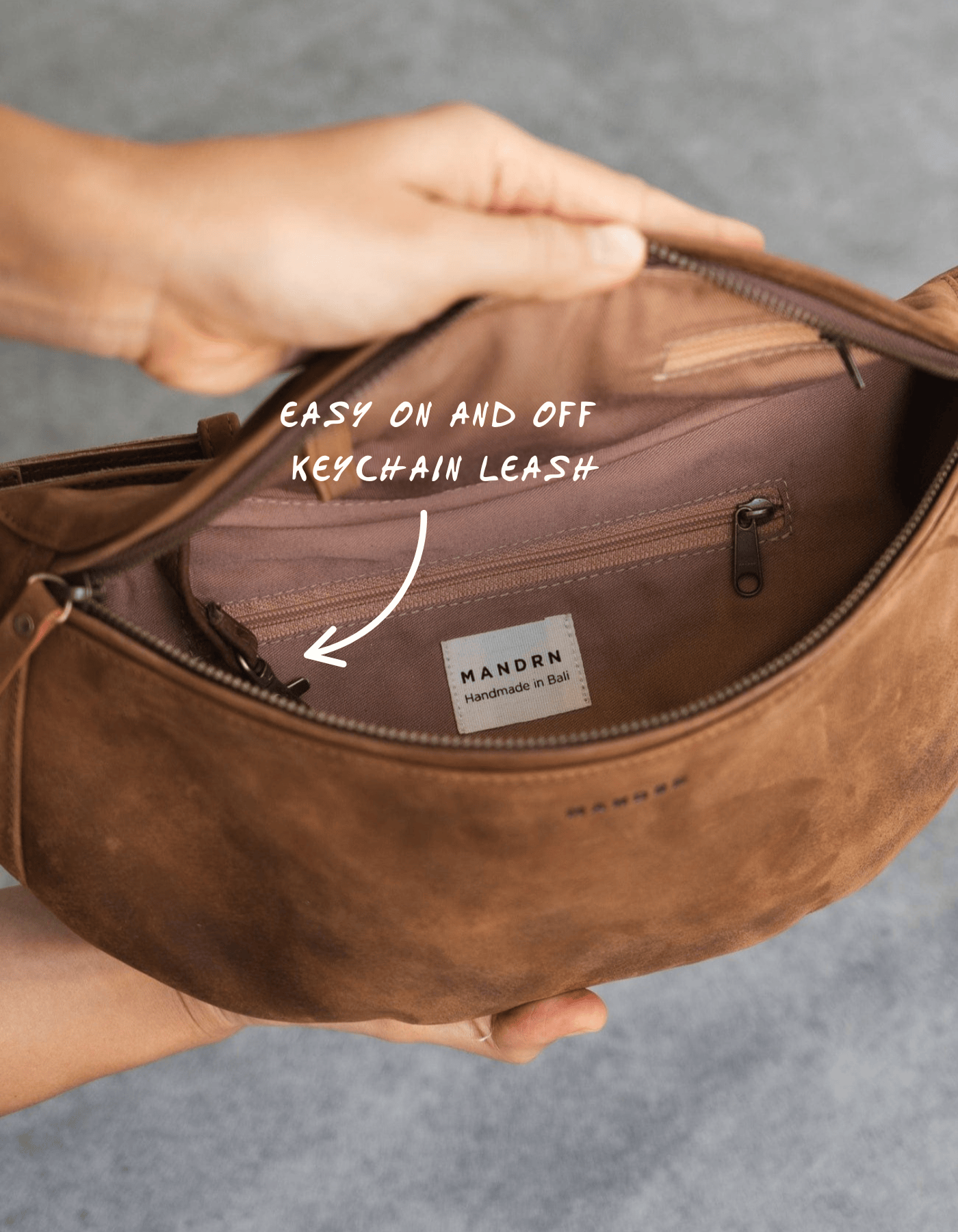 Mandrn Atlas - Saddle (Light) Fanny Pack