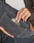 Mandrn Atlas - Suede Denim Fanny Pack