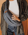 Mandrn Atlas - Suede Denim Fanny Pack