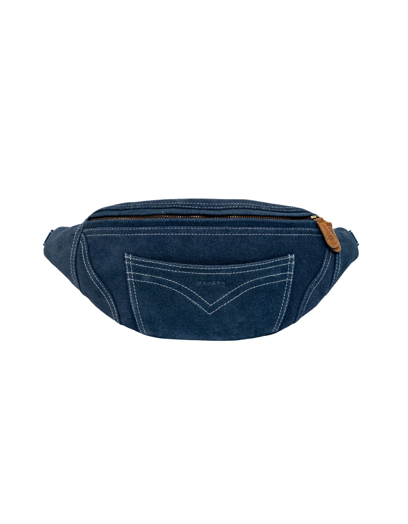 Mandrn Atlas - Suede Denim Fanny Pack