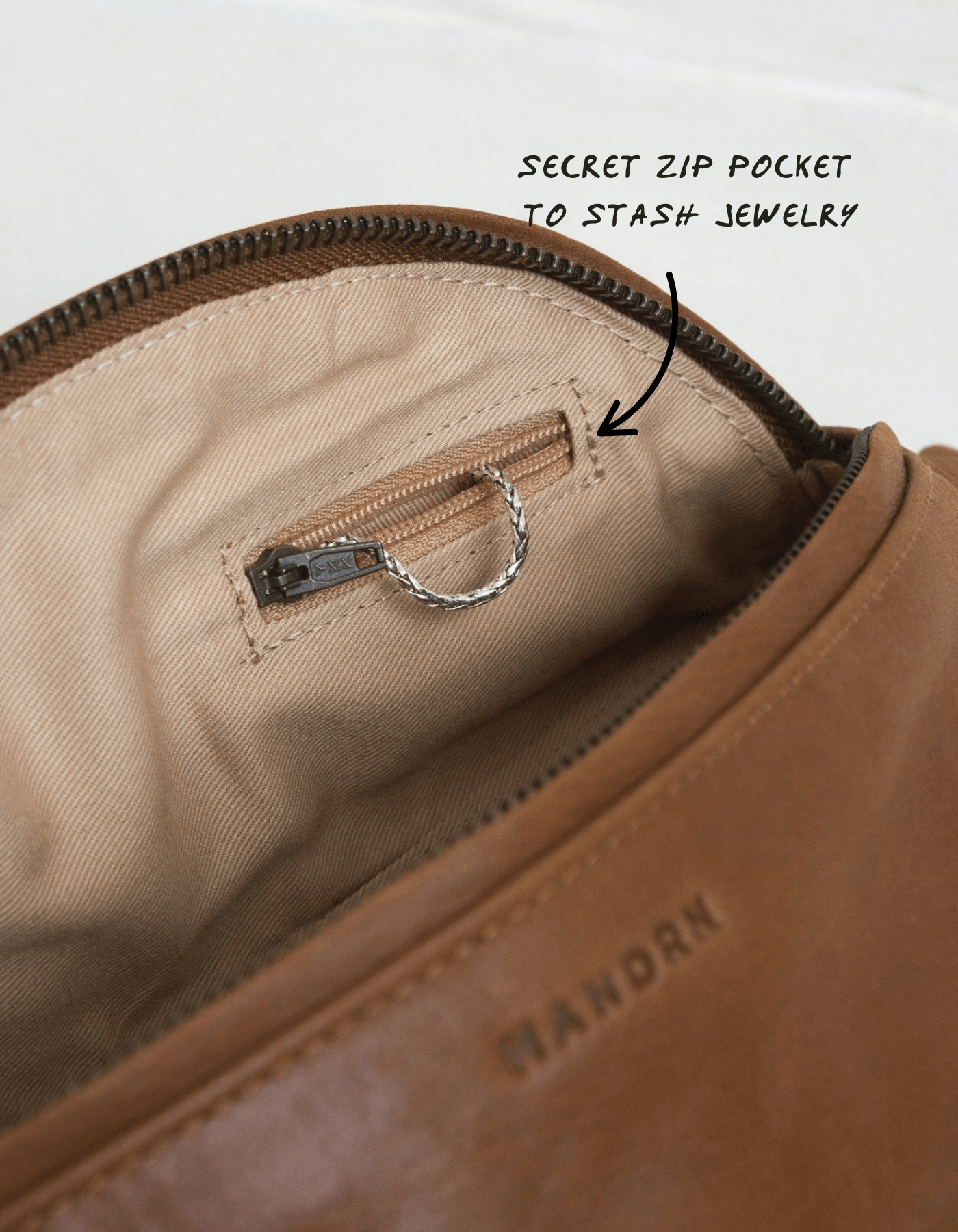 Mandrn Atlas - Tan Fanny Pack