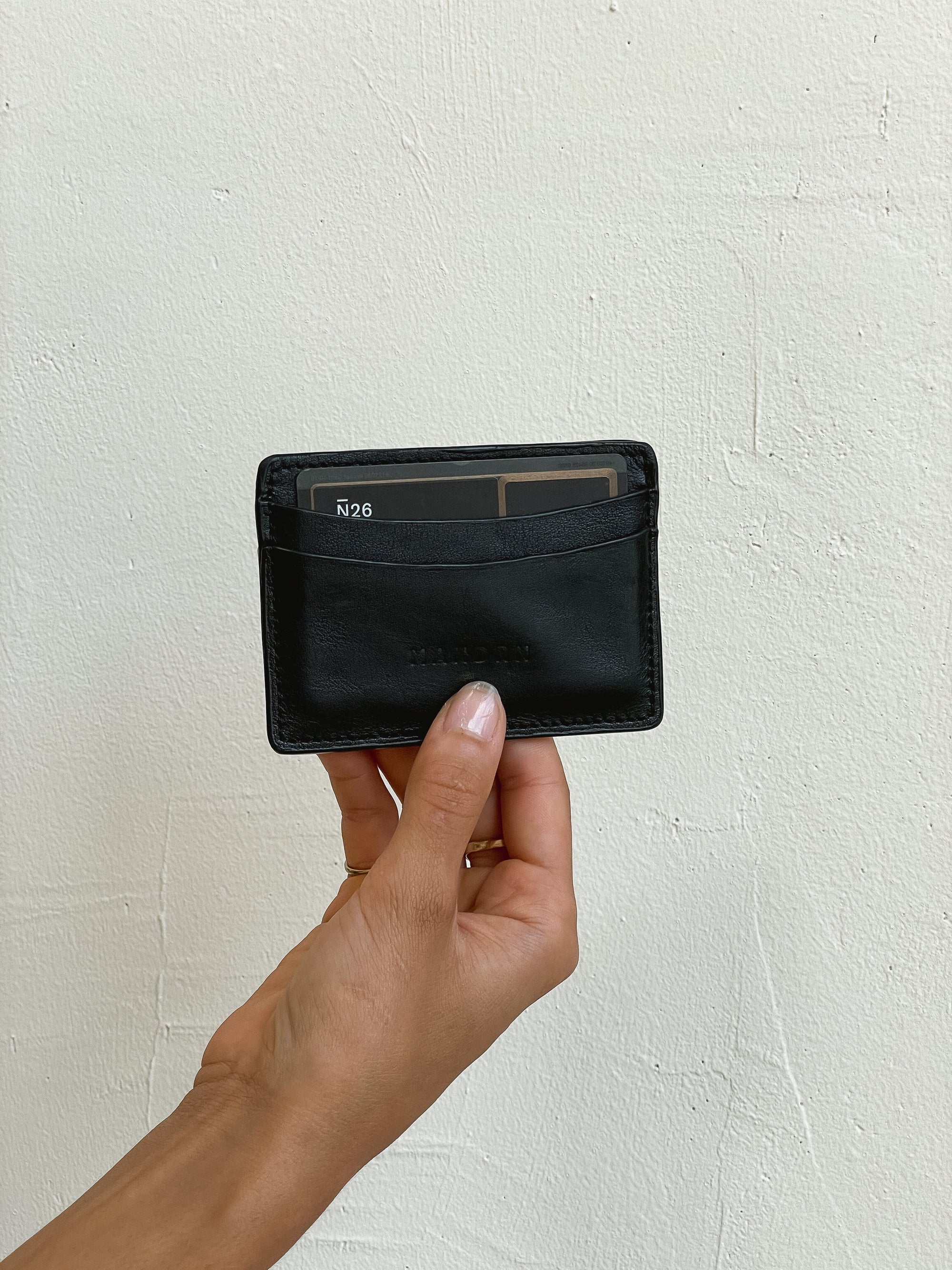 Mandrn Cardholder Luxe - Black Cardholder