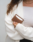 Mandrn Cardholder Luxe - Saddle (Light) Cardholder