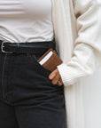 Mandrn Cardholder Luxe - Saddle (Light) Cardholder