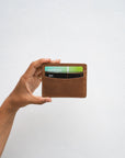 Mandrn Cardholder Luxe - Saddle (Light) Cardholder