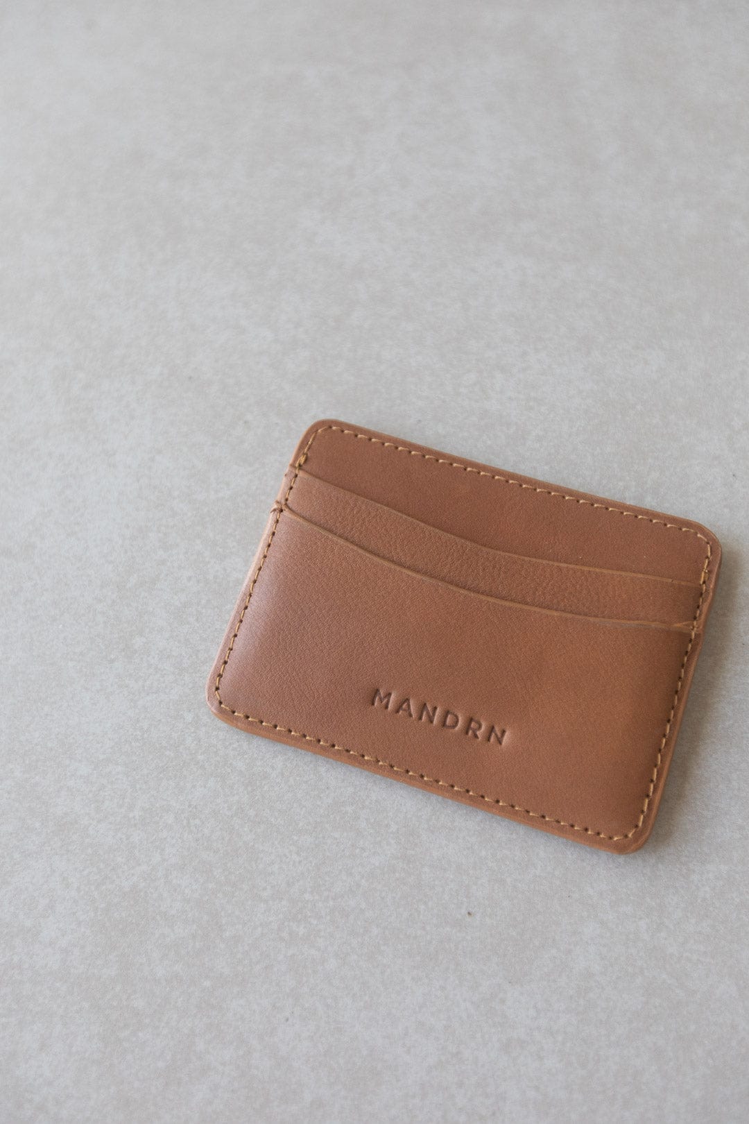 Mandrn Cardholder Luxe - Tan Cardholder