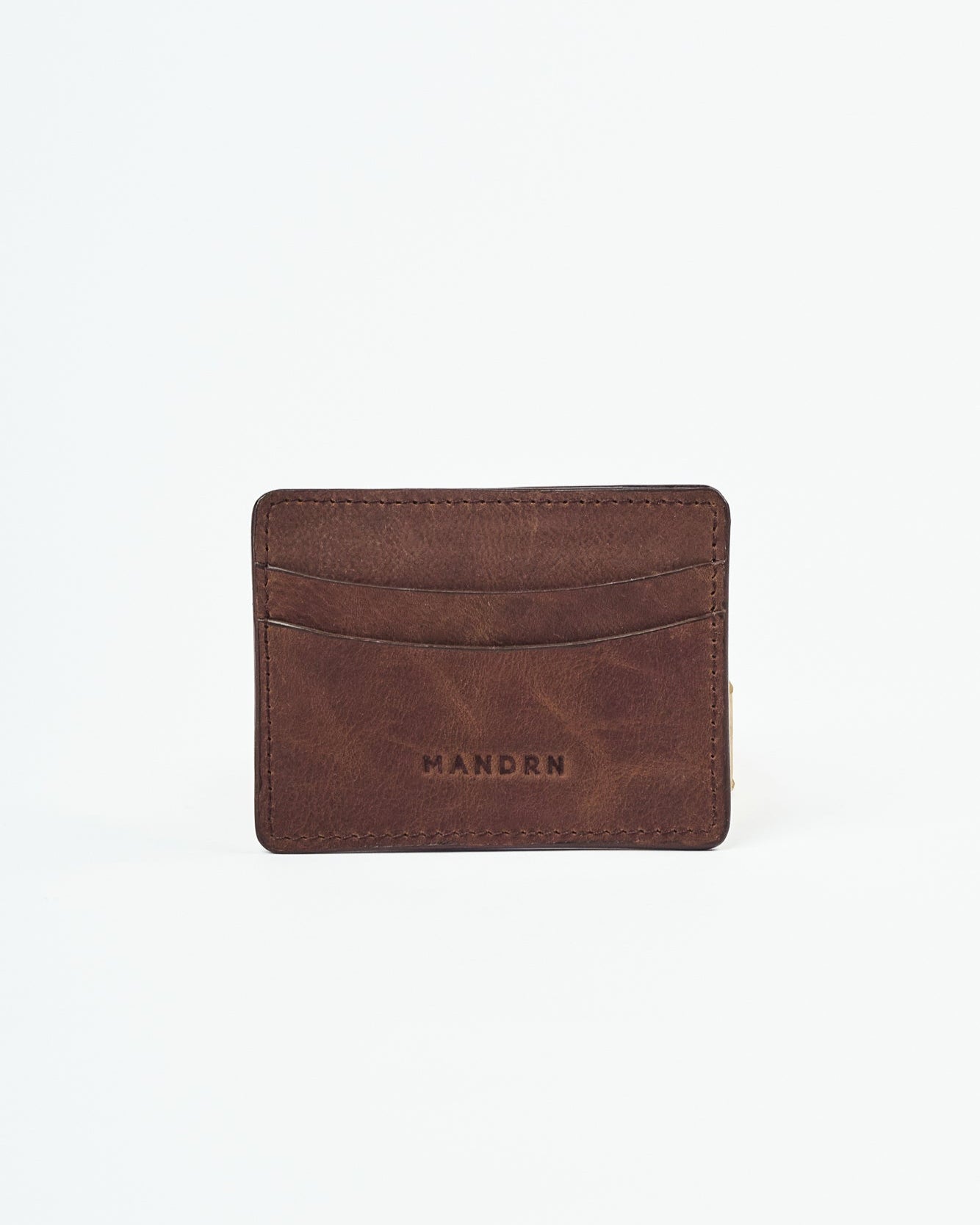 Mandrn Cardholder - Saddle (Dark) Cardholder