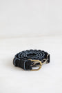 Mandrn Carry Woven Strap- Black Belt Bag