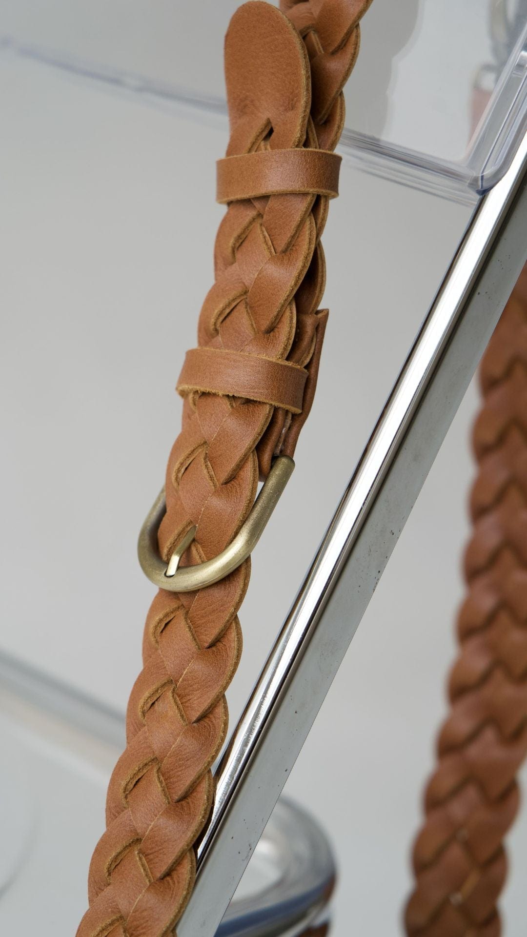 MANDRN | The Carry - Tan Woven Leather Strap