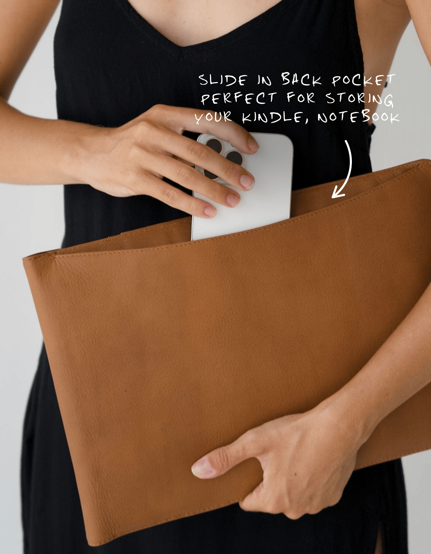 Mandrn Casey Sleeve - Tan Laptop Case