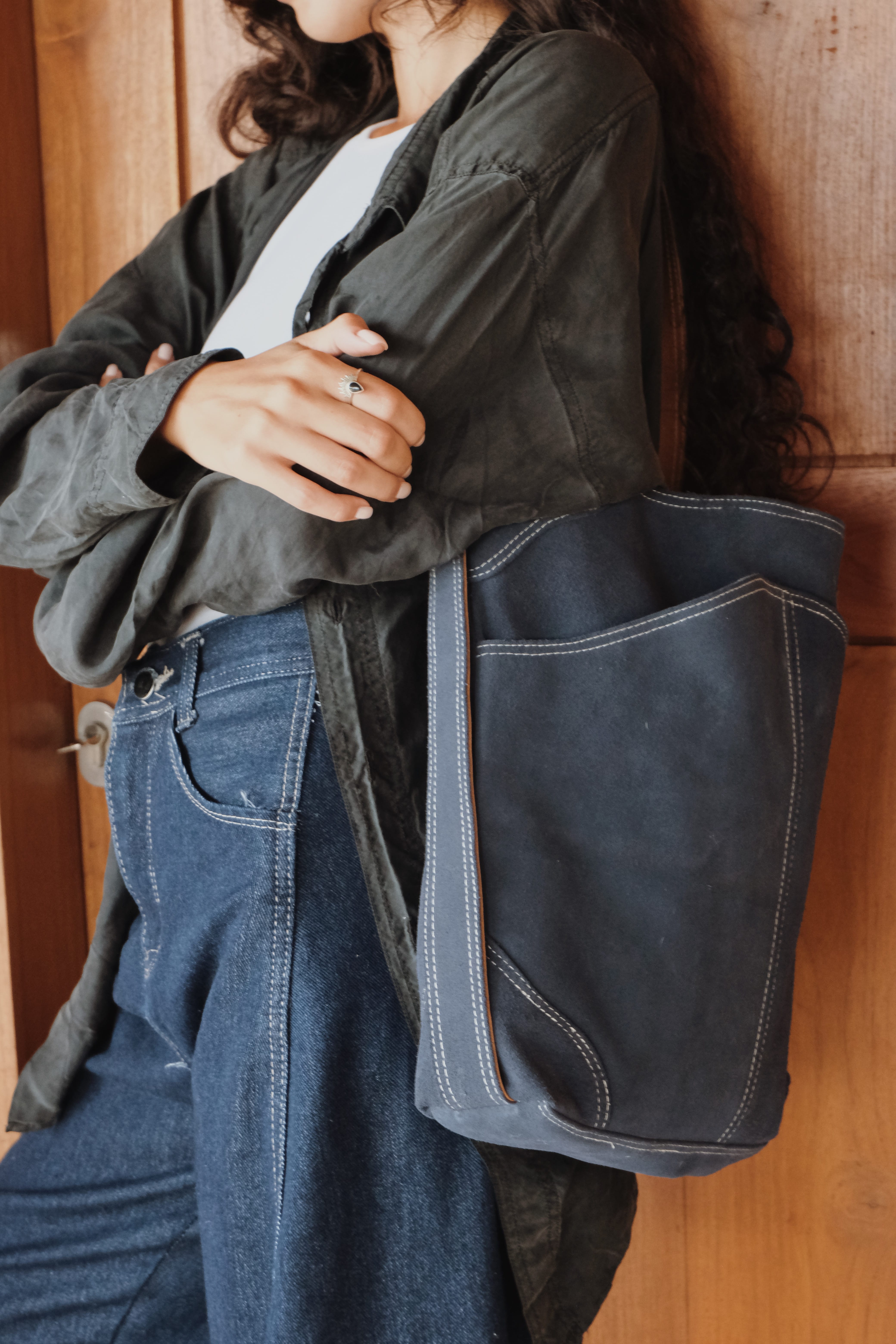 Evra - Denim Suede – MANDRN