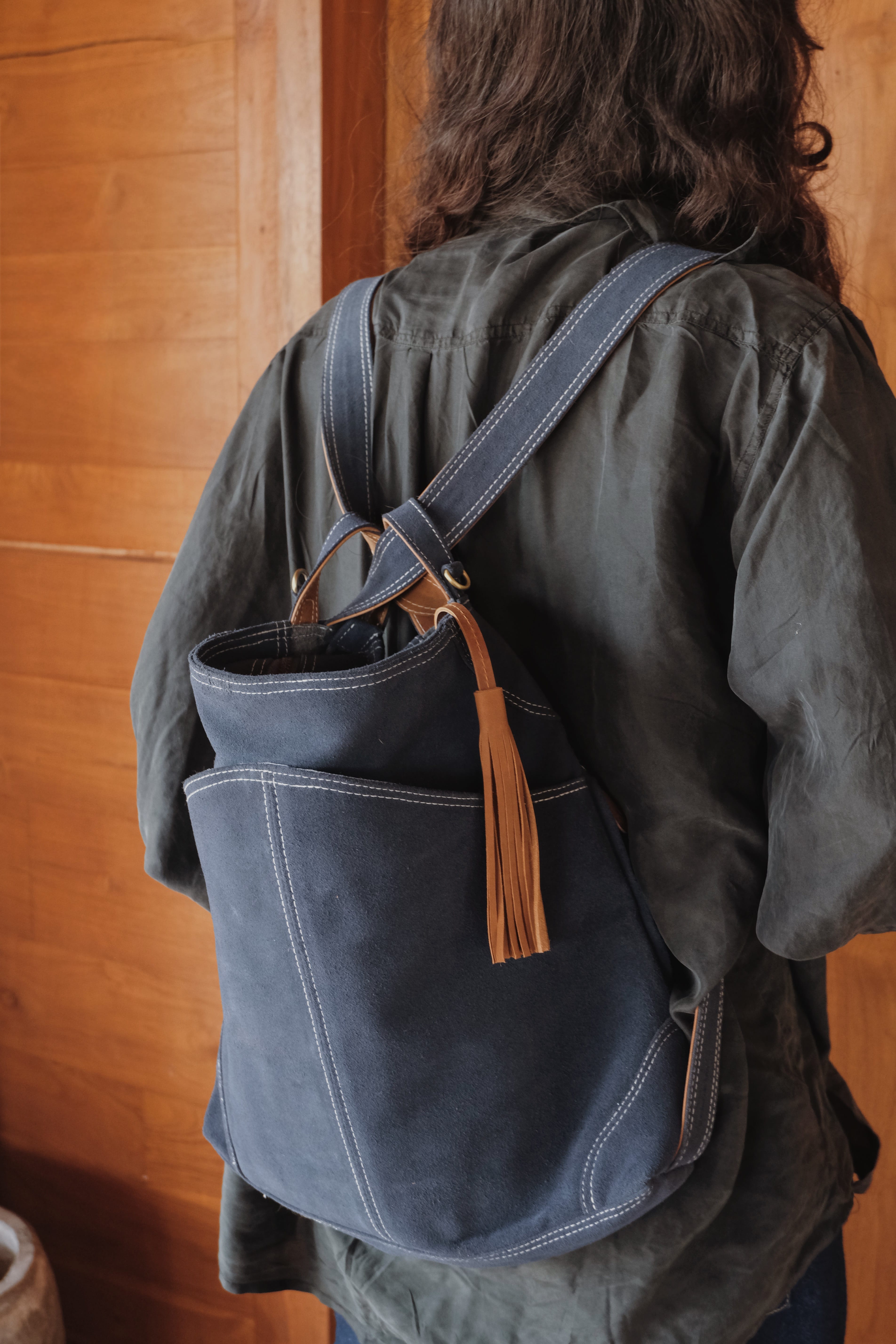 Evra - Denim Suede – MANDRN