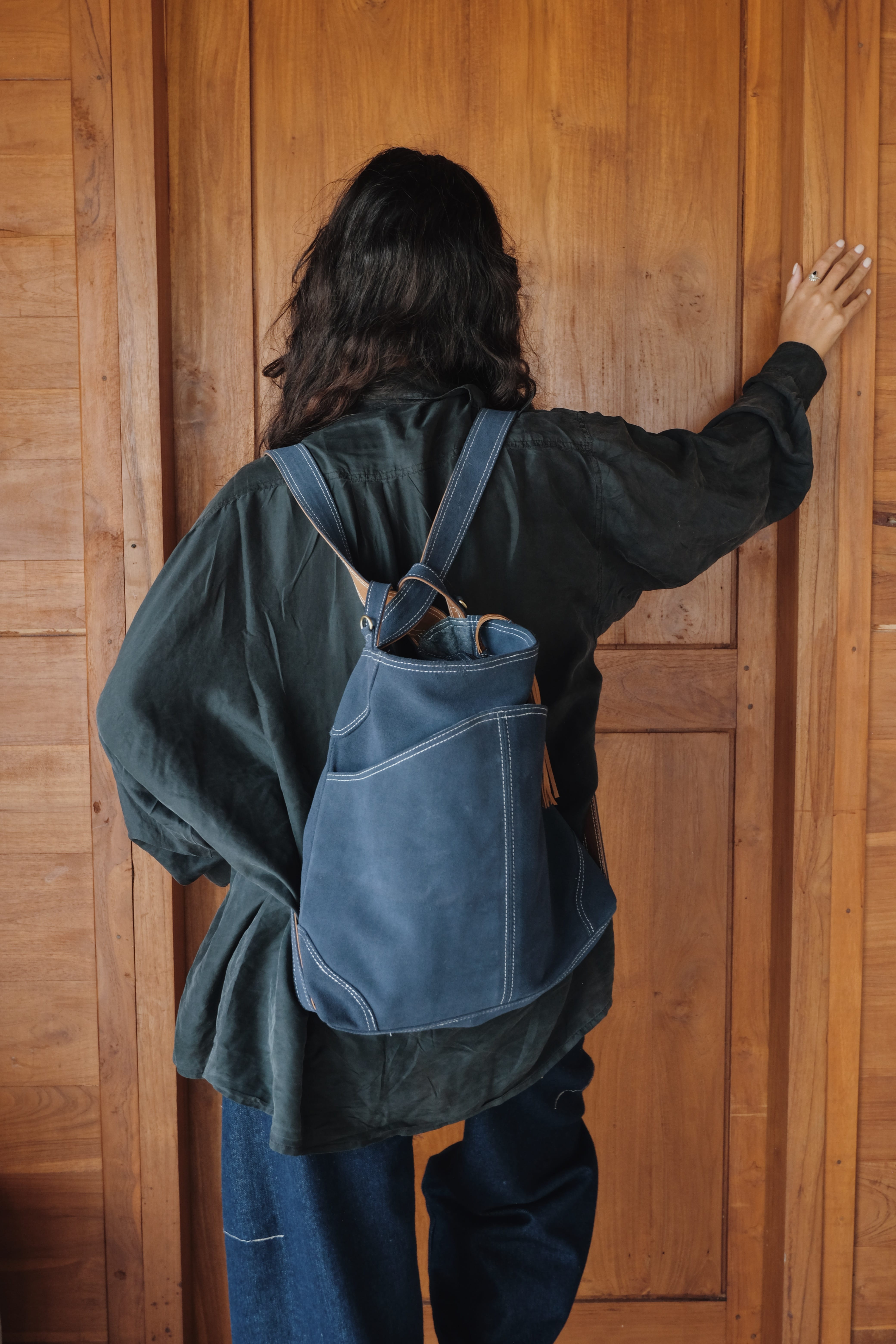Evra - Denim Suede – MANDRN