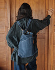 Mandrn Evra - Suede Denim tote