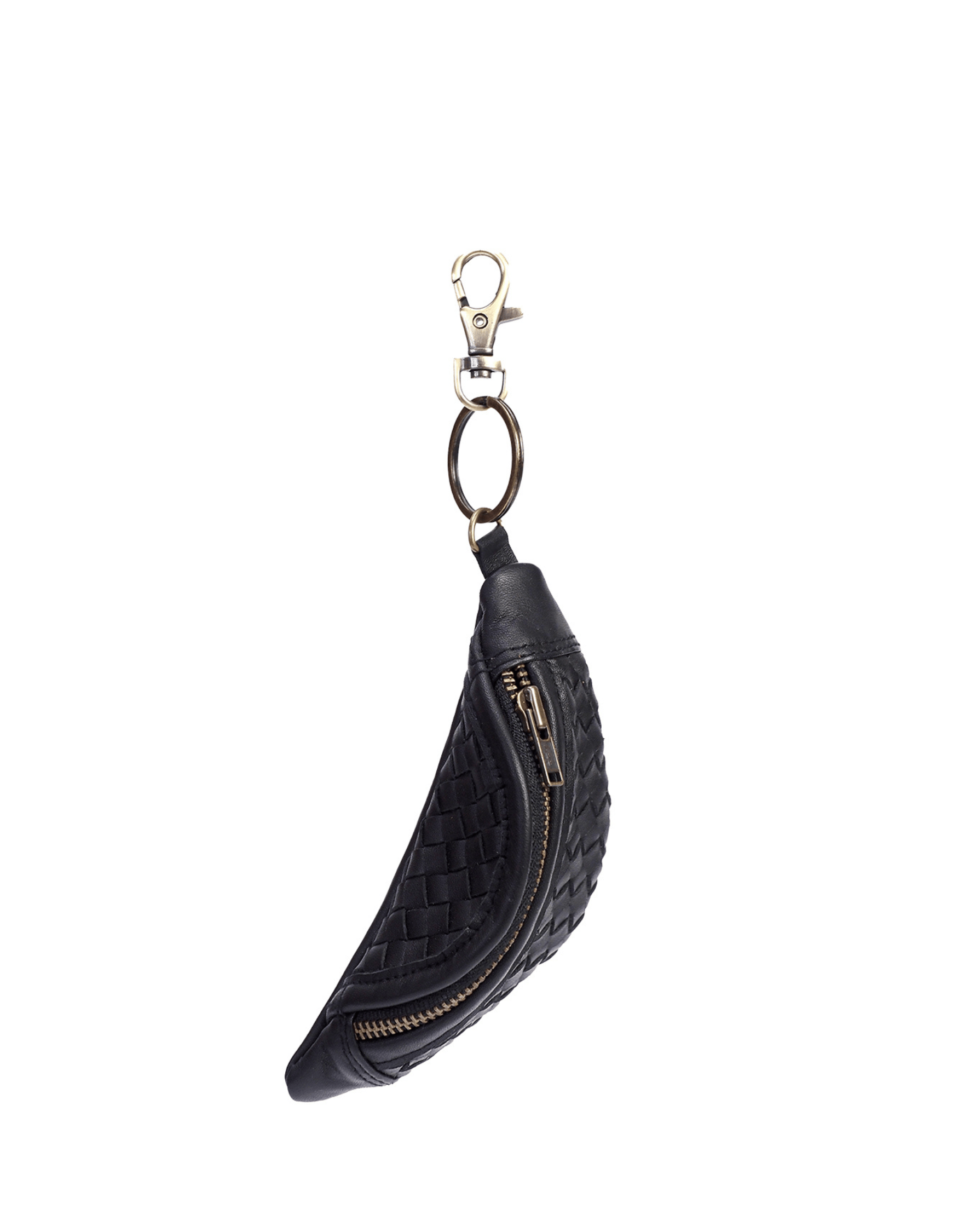 Mandrn Mini Woven Atlas - Black Keychain