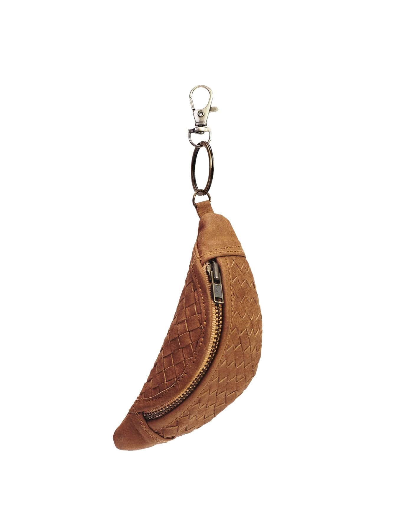 Mandrn Mini Woven Atlas - Saddle Light Keychain