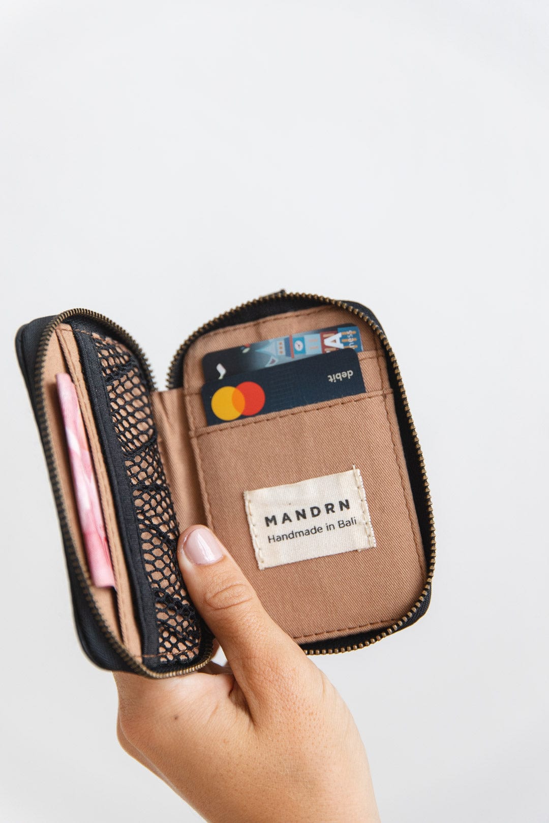 Mandrn Monet Wallet - Black Wallets & Money Clips