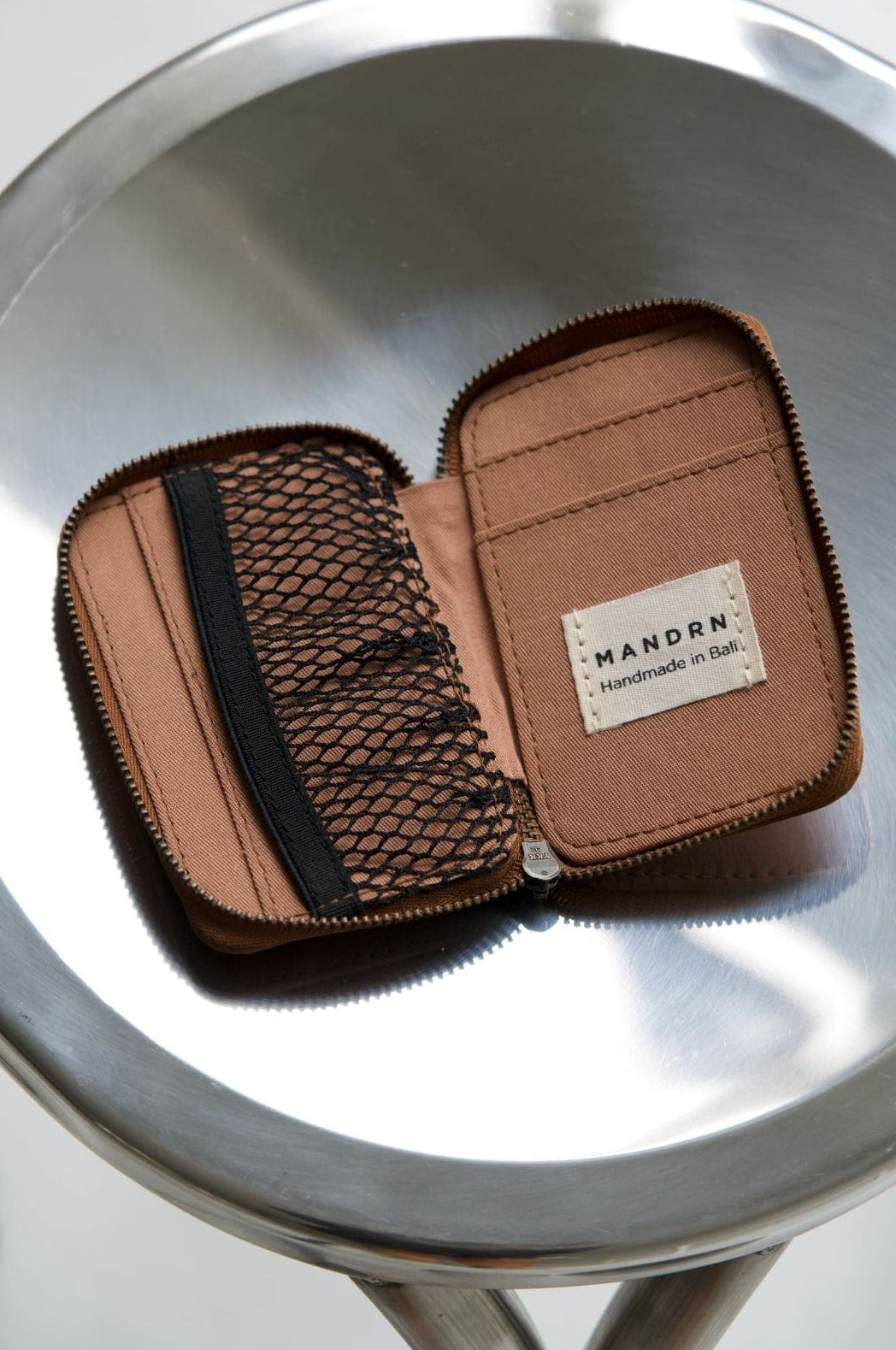 Mandrn Monet Wallet - Tan Wallets &amp; Money Clips