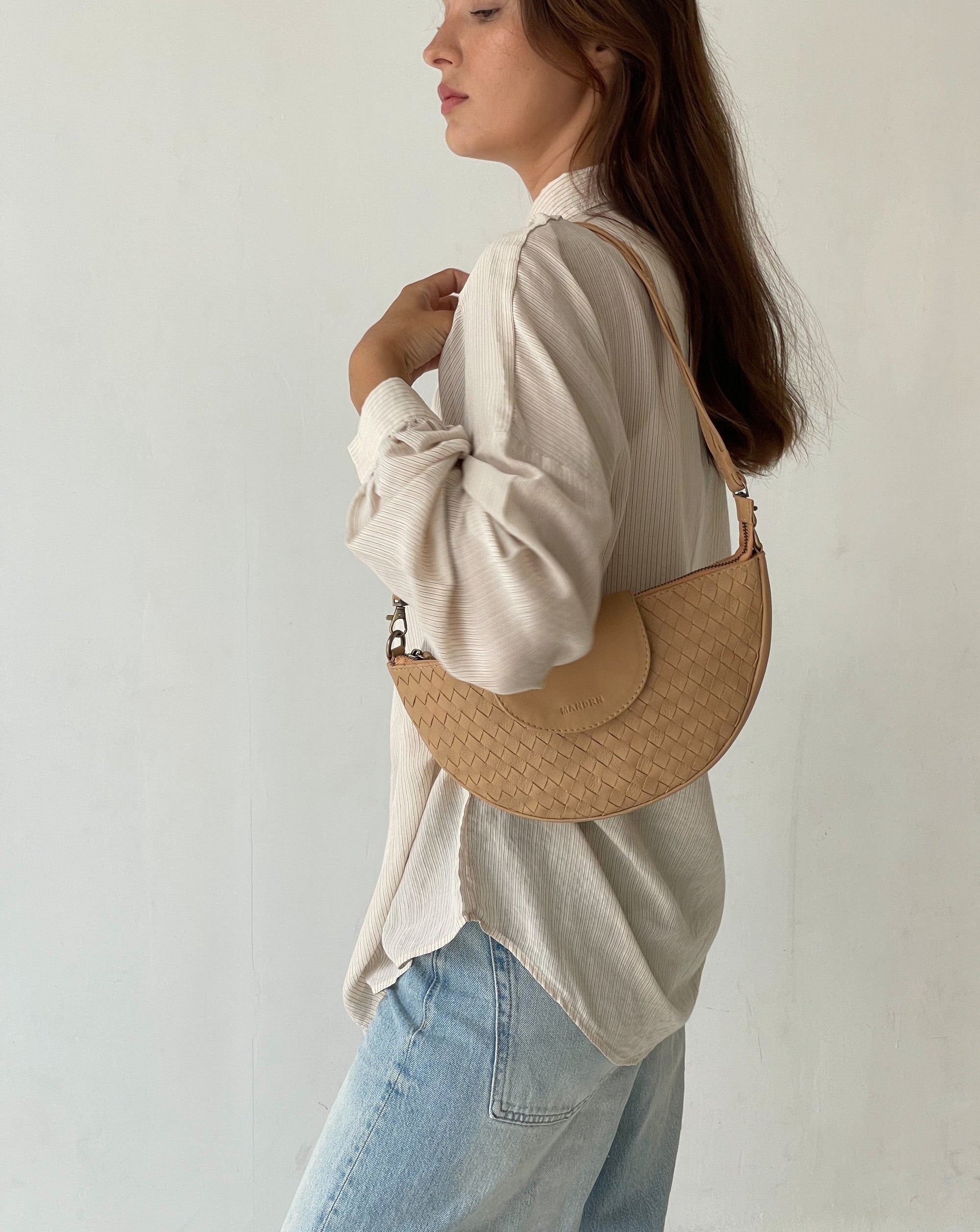 Mandrn Naomi Woven - Sand Bag