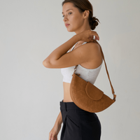Mandrn Naomi Woven - Tan Bag