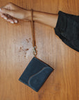 Mandrn Noa - Suede Denim Wallets & Money Clips