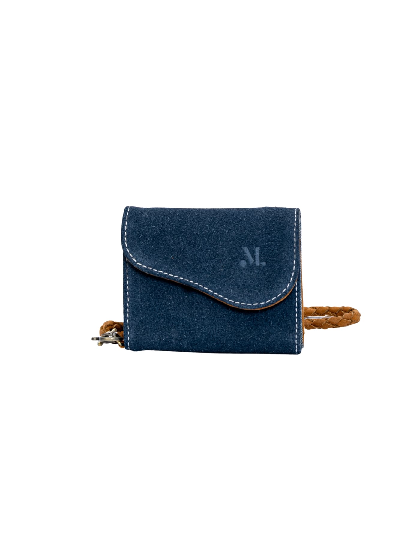 Mandrn Noa - Suede Denim Wallets & Money Clips