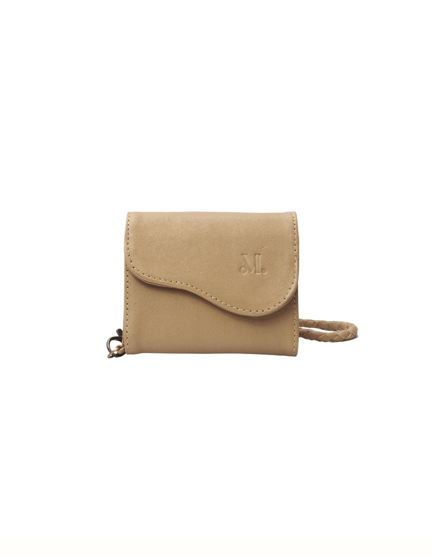 MANDRN | The Noa - Sand Leather Compact Wallet